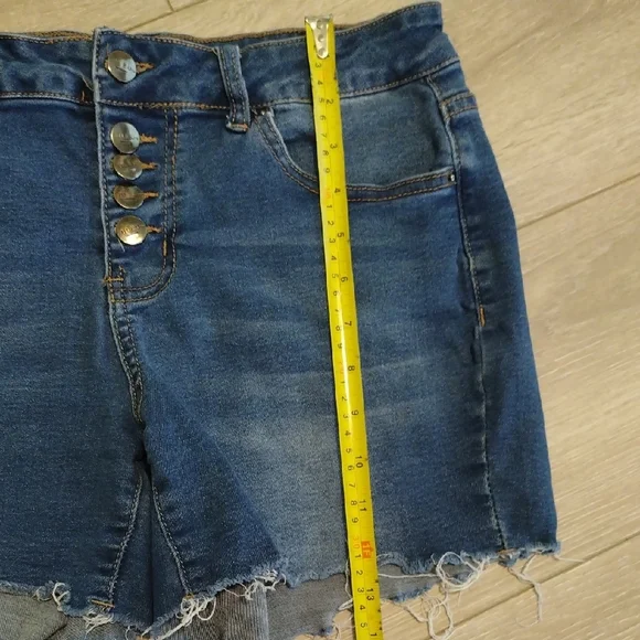 Denim Blue Women's Shorts - Picture 9 of 15